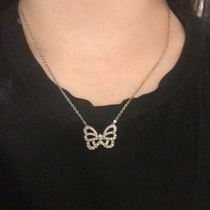 Swarovski Jewelry - Swarovski crystal butterfly necklace Swarovski Jewelry - Swarovski crystal butterfly necklace